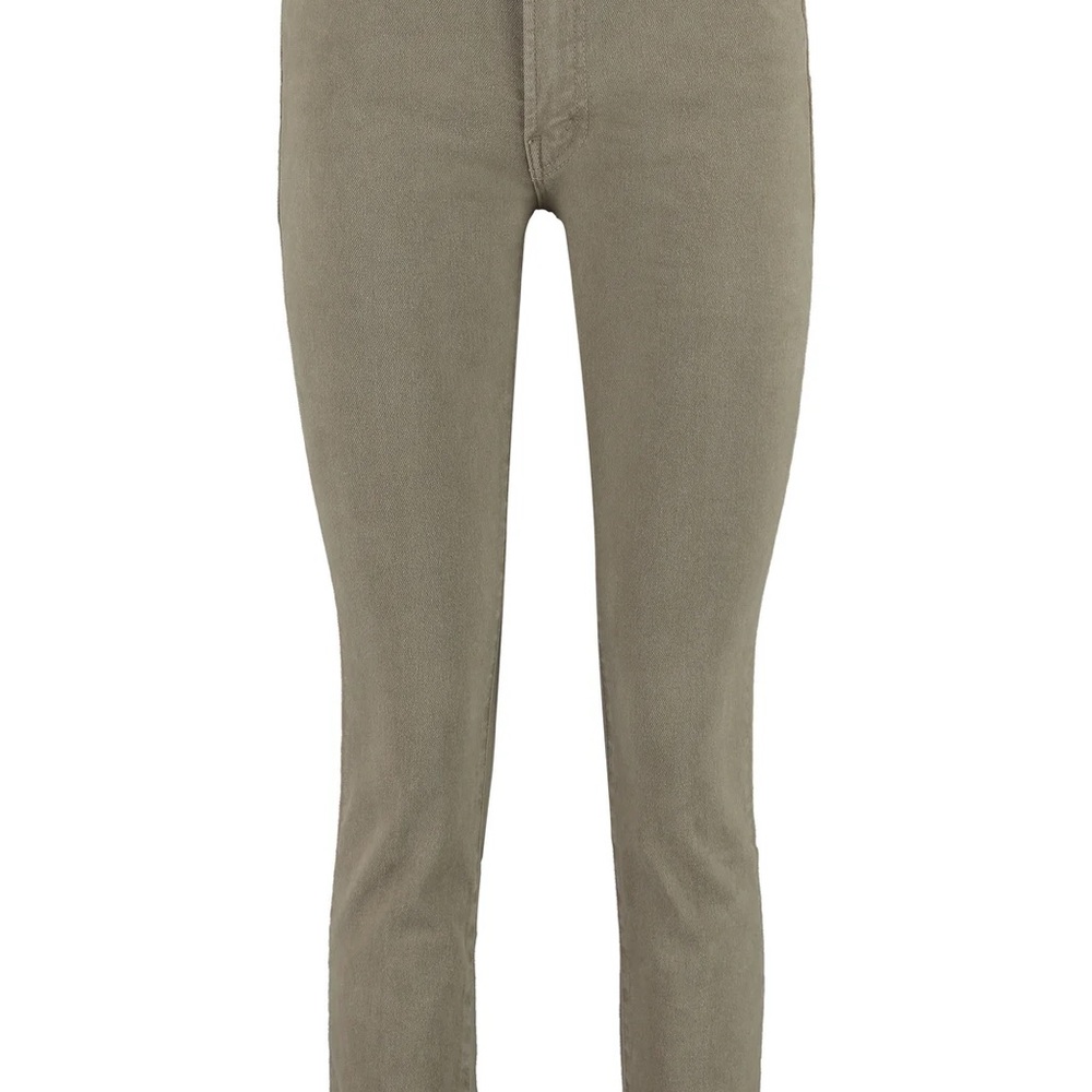 MOTHER High Waisted Rascal Ankle Step Fray